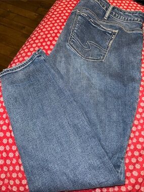 Silver Jeans Women's Boot Cut Denim Jeans - Medium Blue